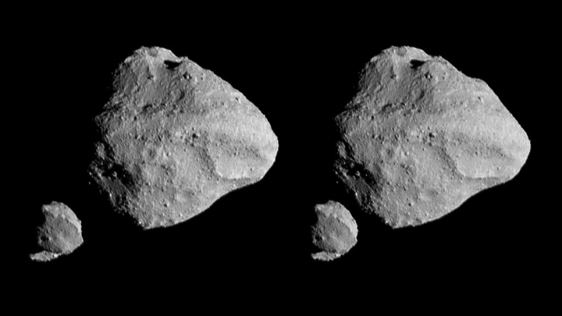 pair of asteroids